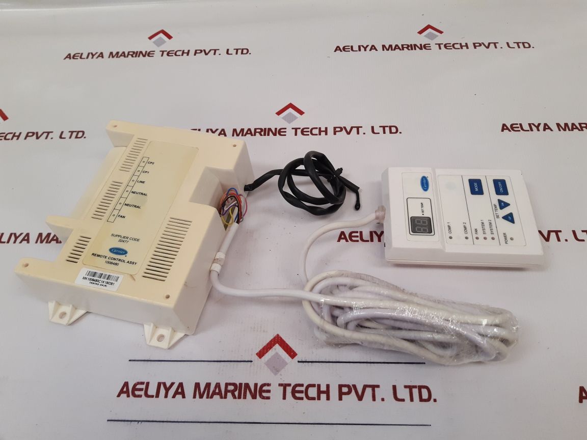 Carrier 1006480 Ductable Ac Remote Controller Double Circuit With Led Display - Aeliya Marine Tech