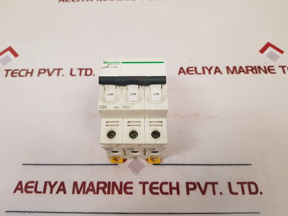 Schneider Electric Ic60N C25A Circuit Breaker - Aeliya Marine Tech