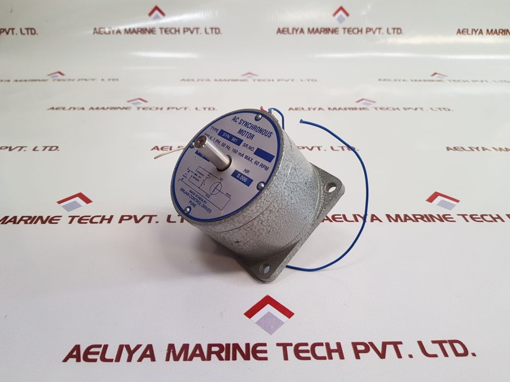 Srijan Control Syn 981 Ac Synchronous Motor Torque: 10 Kg-cm - Aeliya Marine Tech