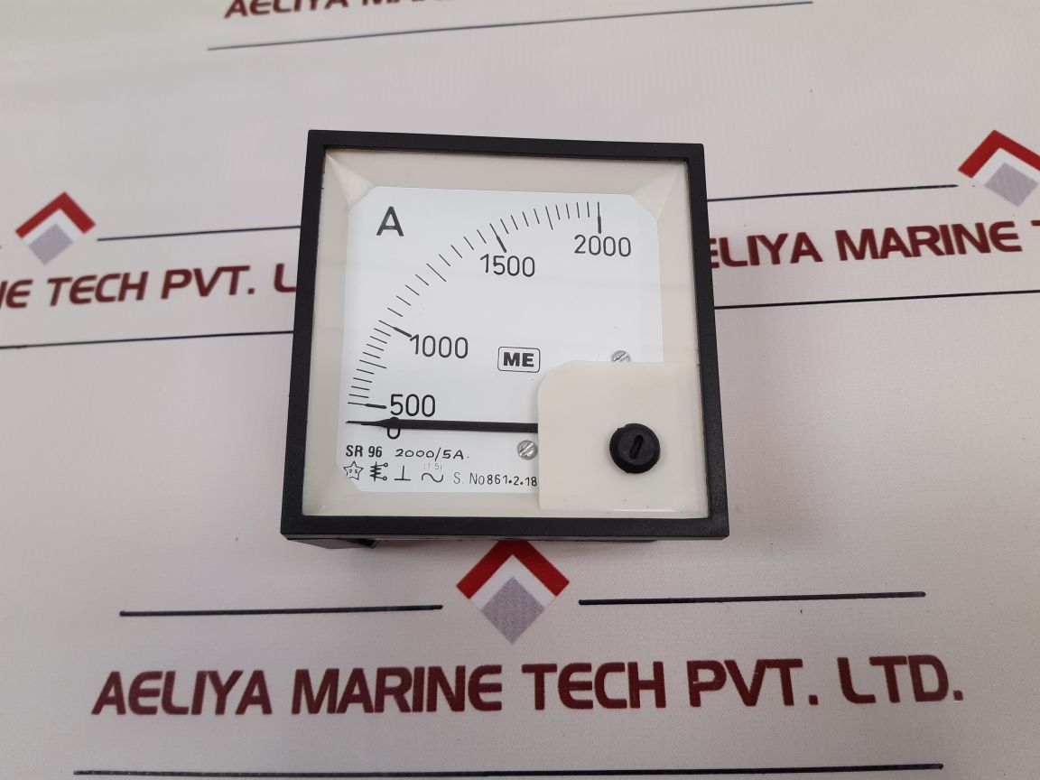 Mahesh Electrical Sr-96 Analog Ammeter - Aeliya Marine Tech