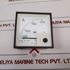 Mahesh Electrical Sr-96 Analog Ammeter - Aeliya Marine Tech