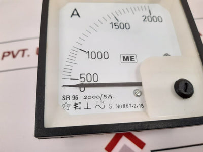 Mahesh Electrical Sr-96 Analog Ammeter - Aeliya Marine Tech