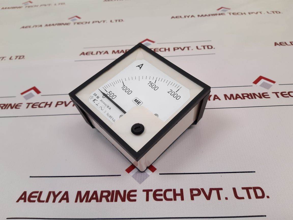 Mahesh Electrical Sr-96 Analog Ammeter - Aeliya Marine Tech