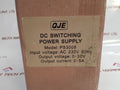 Qje ps3005 dc switching power supply - Aeliya Marine Tech