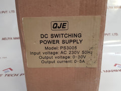Qje ps3005 dc switching power supply - Aeliya Marine Tech