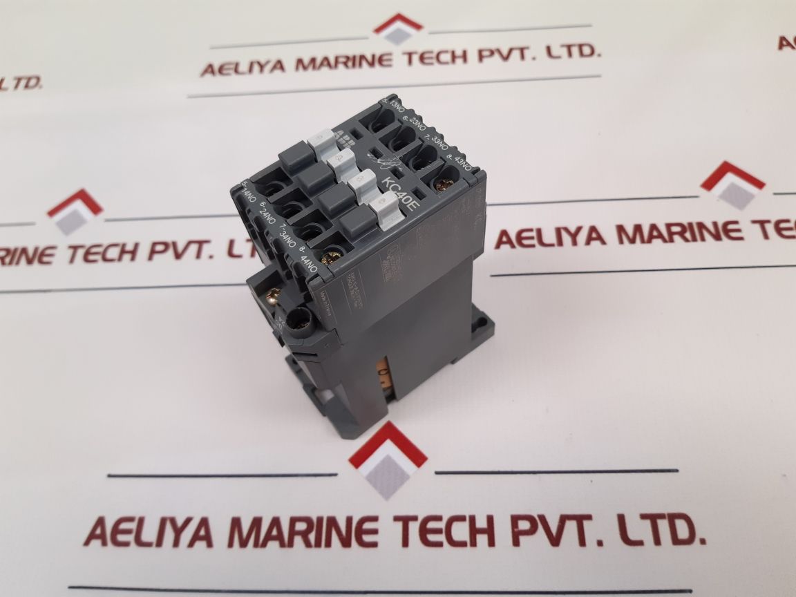 Abb Kc40E Contactor Relay Used - Aeliya Marine Tech