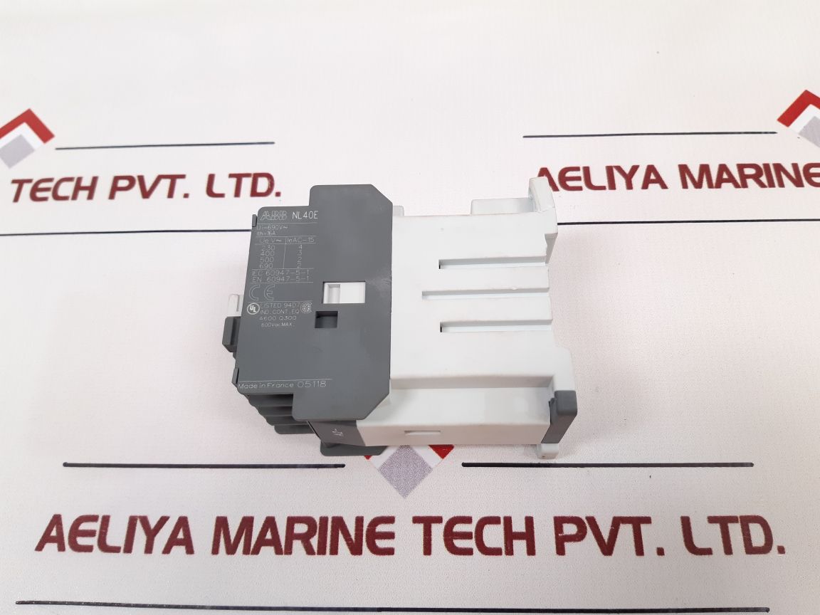 Abb Nl40E Contactor Relay 1Sbh143001R8140 - Aeliya Marine Tech