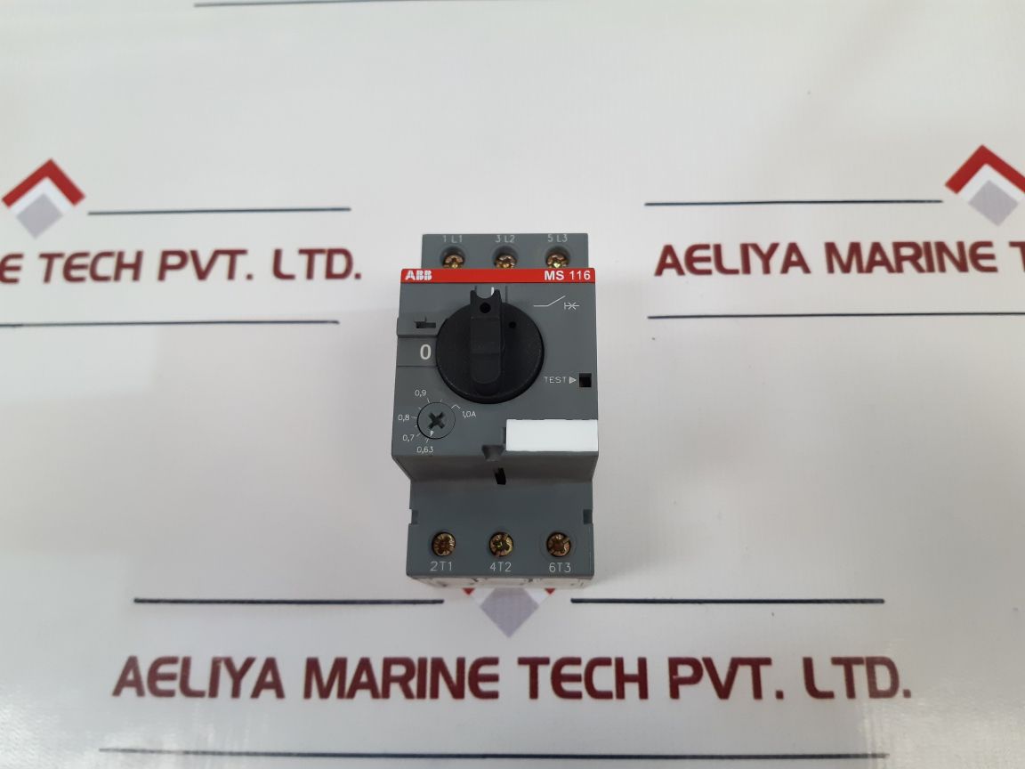 Abb Ms 116 Manual Motor Starter 1Sam250000R1005 - Aeliya Marine Tech