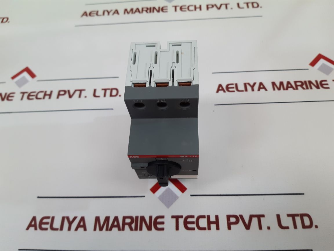 Abb Ms 116 Manual Motor Starter 1Sam250000R1005 - Aeliya Marine Tech