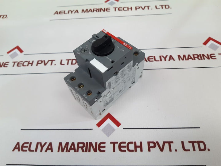 Abb Ms 116 Manual Motor Starter 1Sam250000R1005 - Aeliya Marine Tech