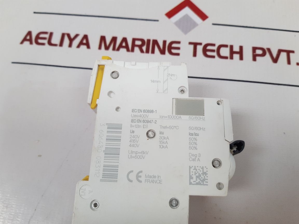 Schneider Electric Ic60H D 6A Circuit Breaker - Aeliya Marine Tech
