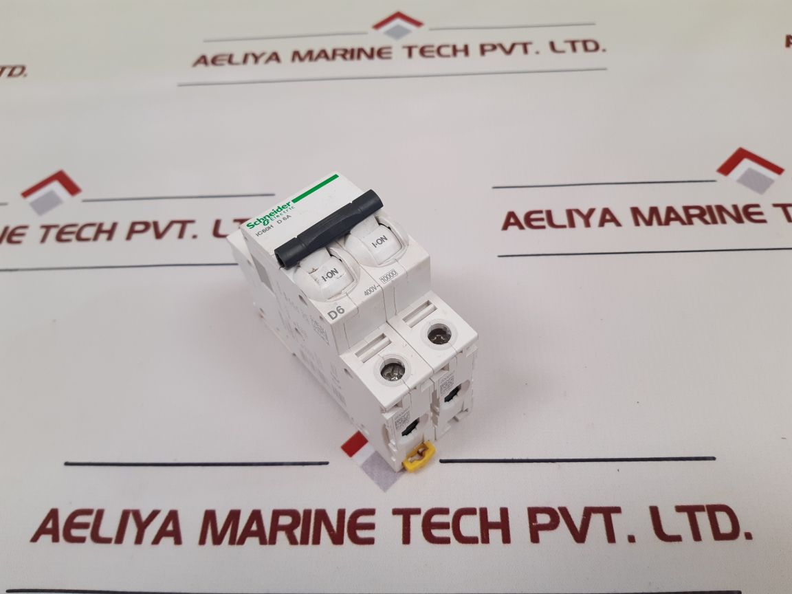 Schneider Electric Ic60H D 6A Circuit Breaker - Aeliya Marine Tech