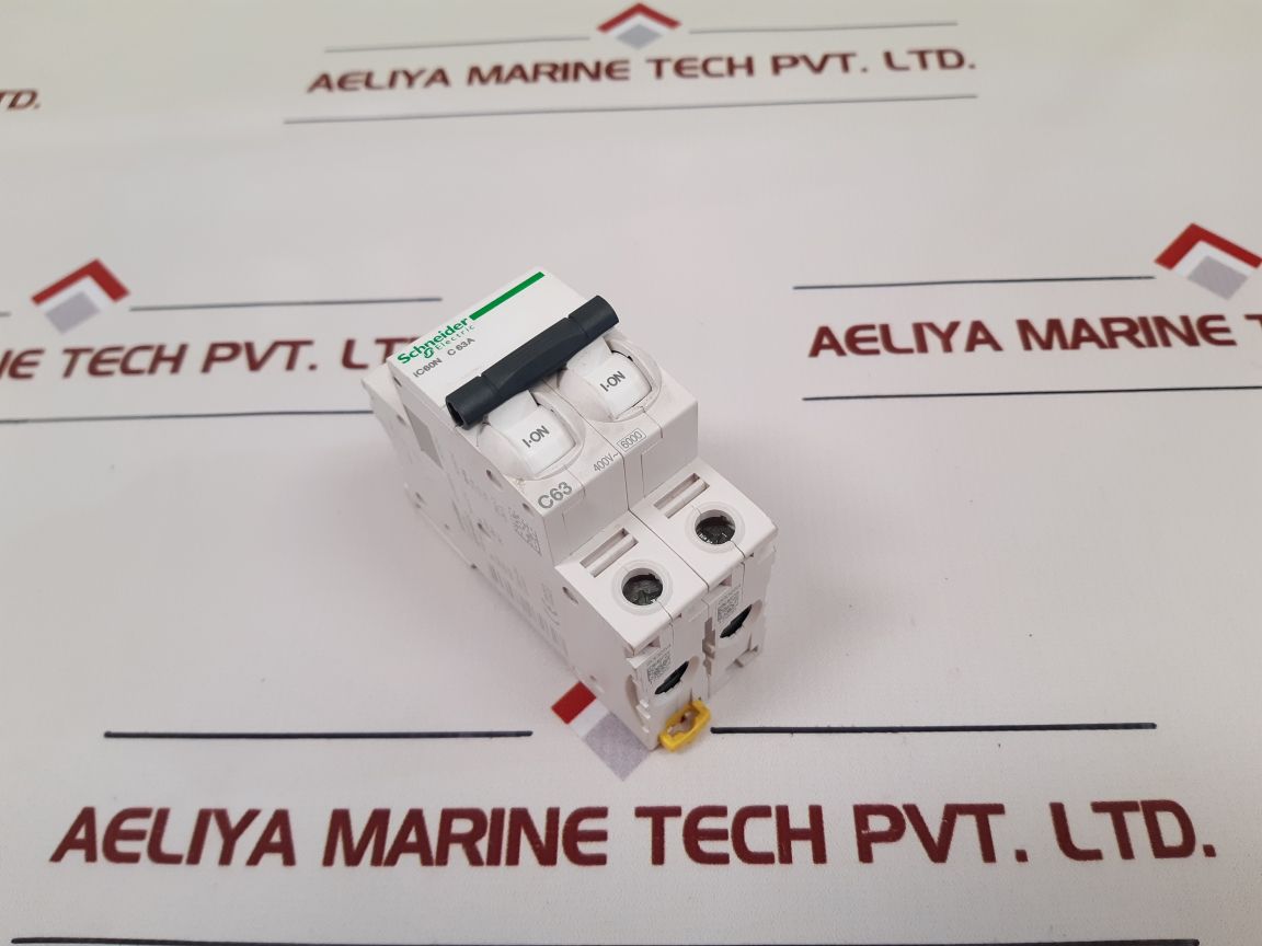 Schneider Electric Ic60N C 63A Circuit Breaker - Aeliya Marine Tech