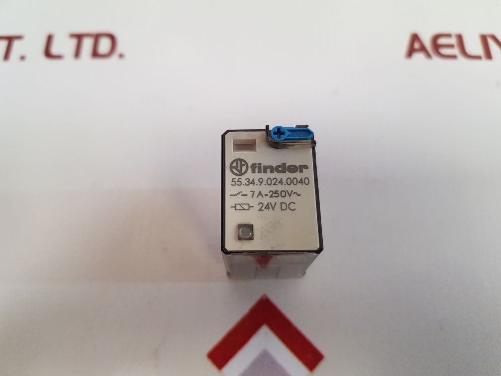 Finder 55.34.9.024.0040 Relay With 94.04 Relay Socket And 9902.9024.99 - Aeliya Marine Tech