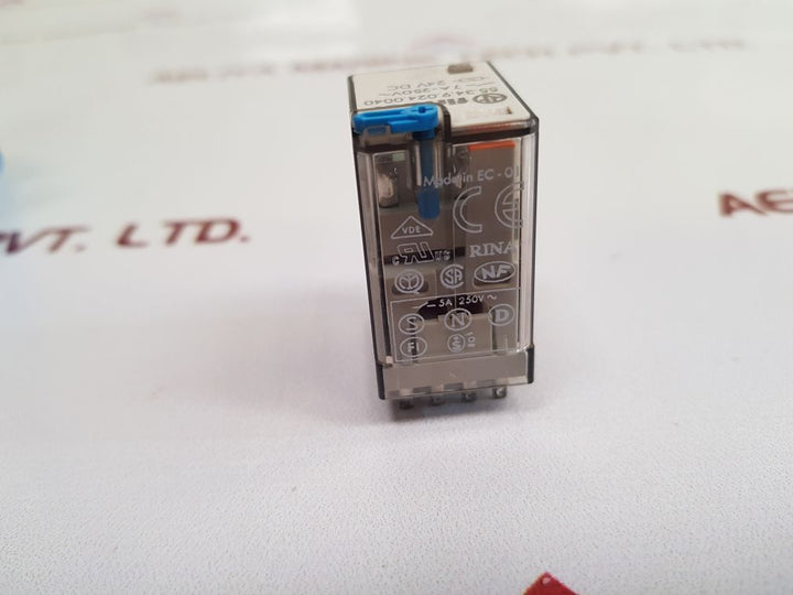 Finder 55.34.9.024.0040 Relay With 94.04 Relay Socket And 9902.9024.99 - Aeliya Marine Tech