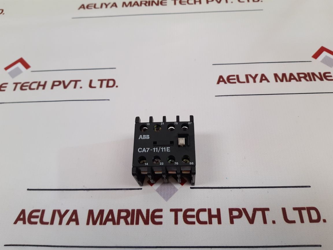 Abb Ca7-11/11E Contactor - Aeliya Marine Tech