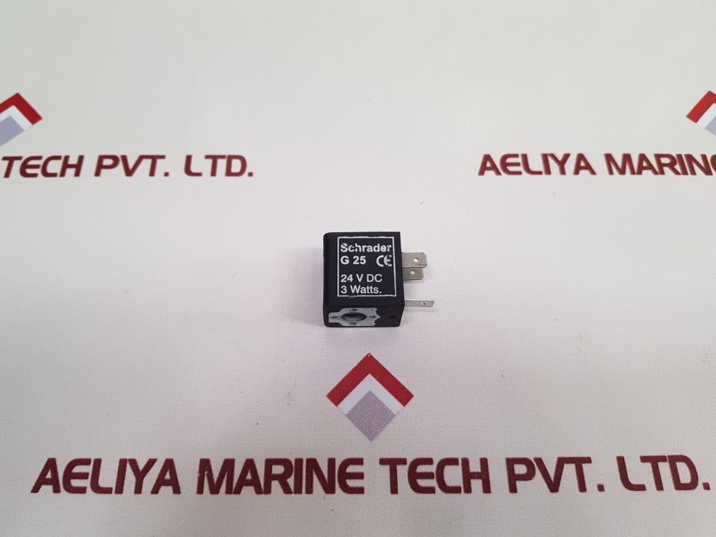 Schrader G25 Solenoid Coil 3 Watts Used - Aeliya Marine Tech