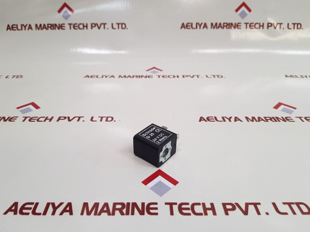 Schrader G25 Solenoid Coil 3 Watts Used - Aeliya Marine Tech