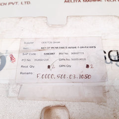 Aseptomag Bellows V-50-2200 - Aeliya Marine Tech