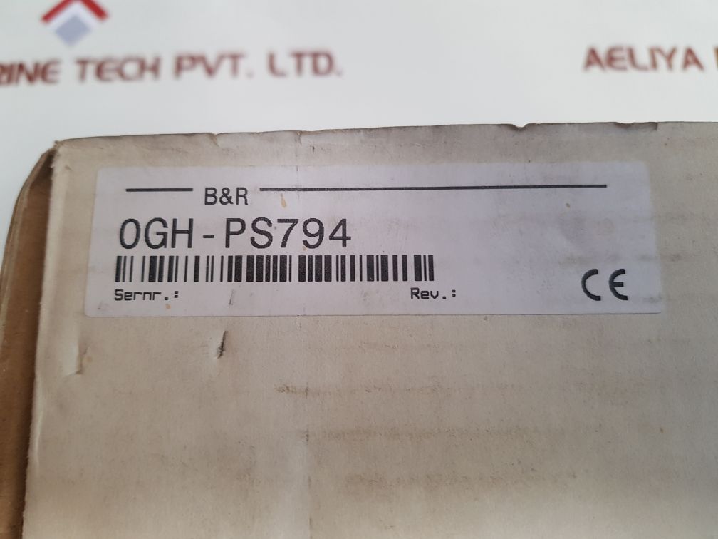 B&R Ps 794 Power Supply 0Gh-ps794 New - Aeliya Marine Tech