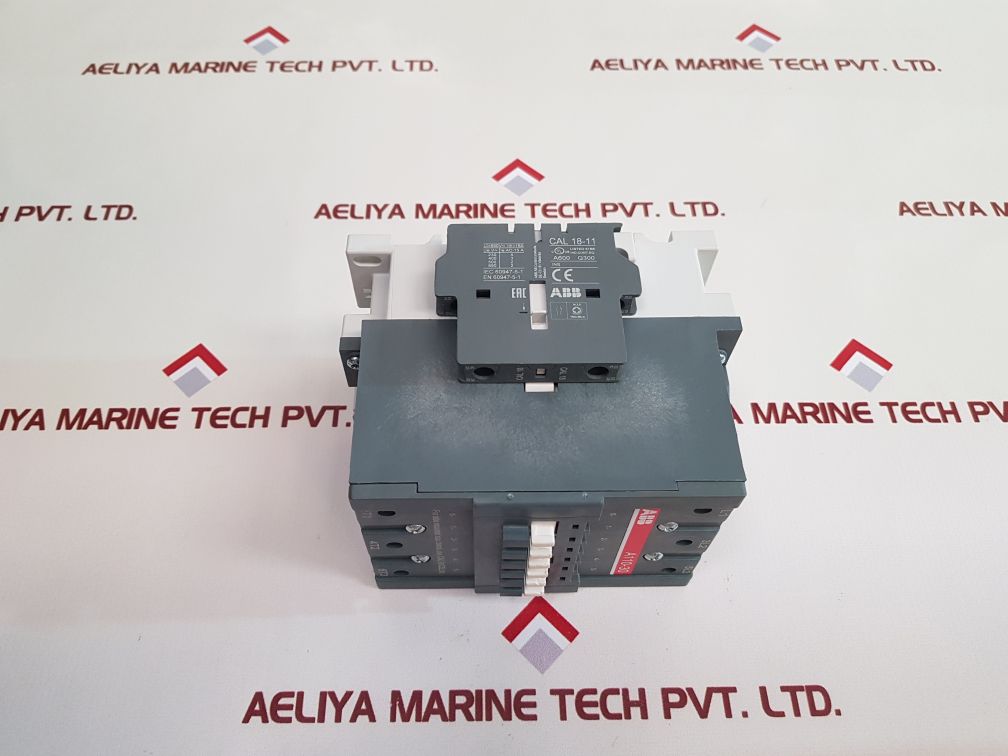 Abb A110-30 Contactor With Cal18-11 New - Aeliya Marine Tech