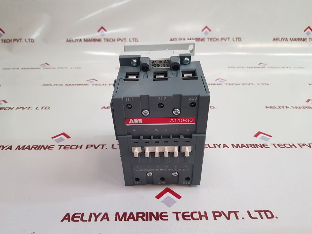 Abb A110-30 Contactor With Cal18-11 New - Aeliya Marine Tech