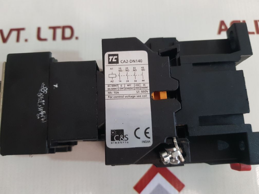 C&S Ta3 Dr2 Time Delay Block With Ca2-dn140 Contactor - Aeliya Marine Tech