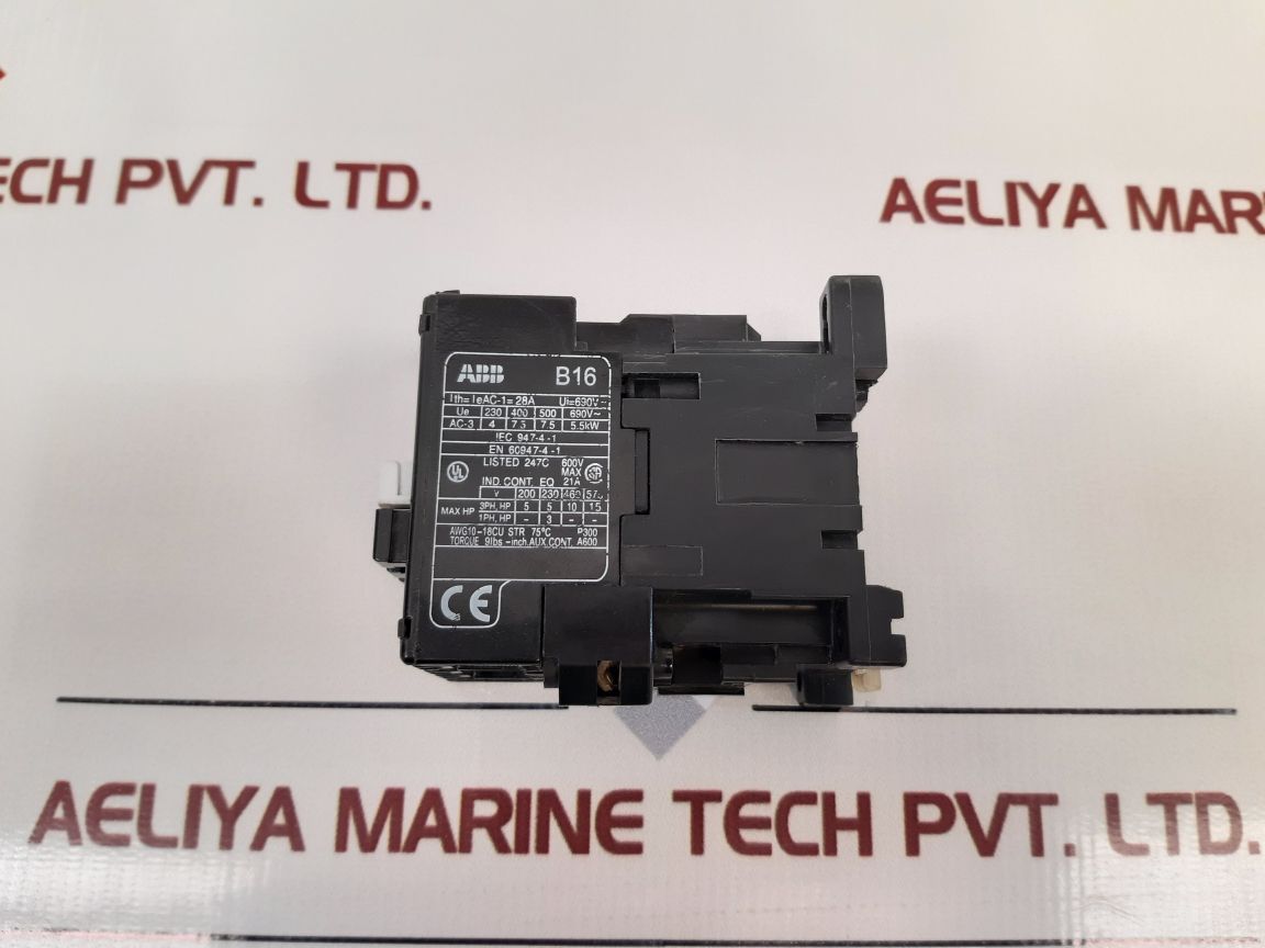 Abb B16-30-10 Aux. Contactor - Aeliya Marine Tech