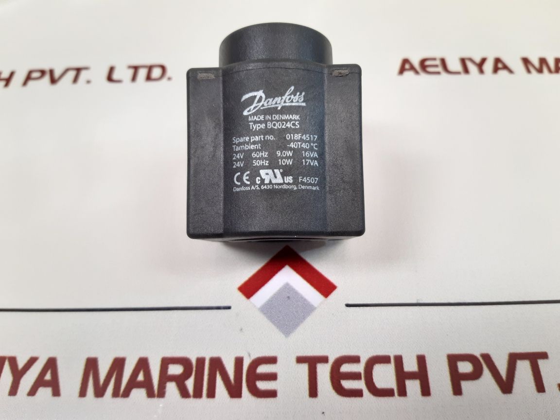 Danfoss 018F4517 Solenoid Coil - Aeliya Marine Tech