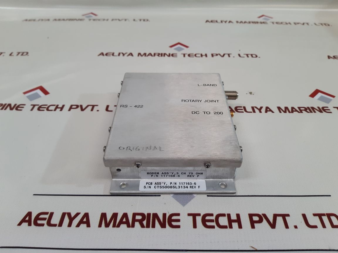 Seatel-117168-6 modem assembly 3 ch 75 ohm - Aeliya Marine Tech