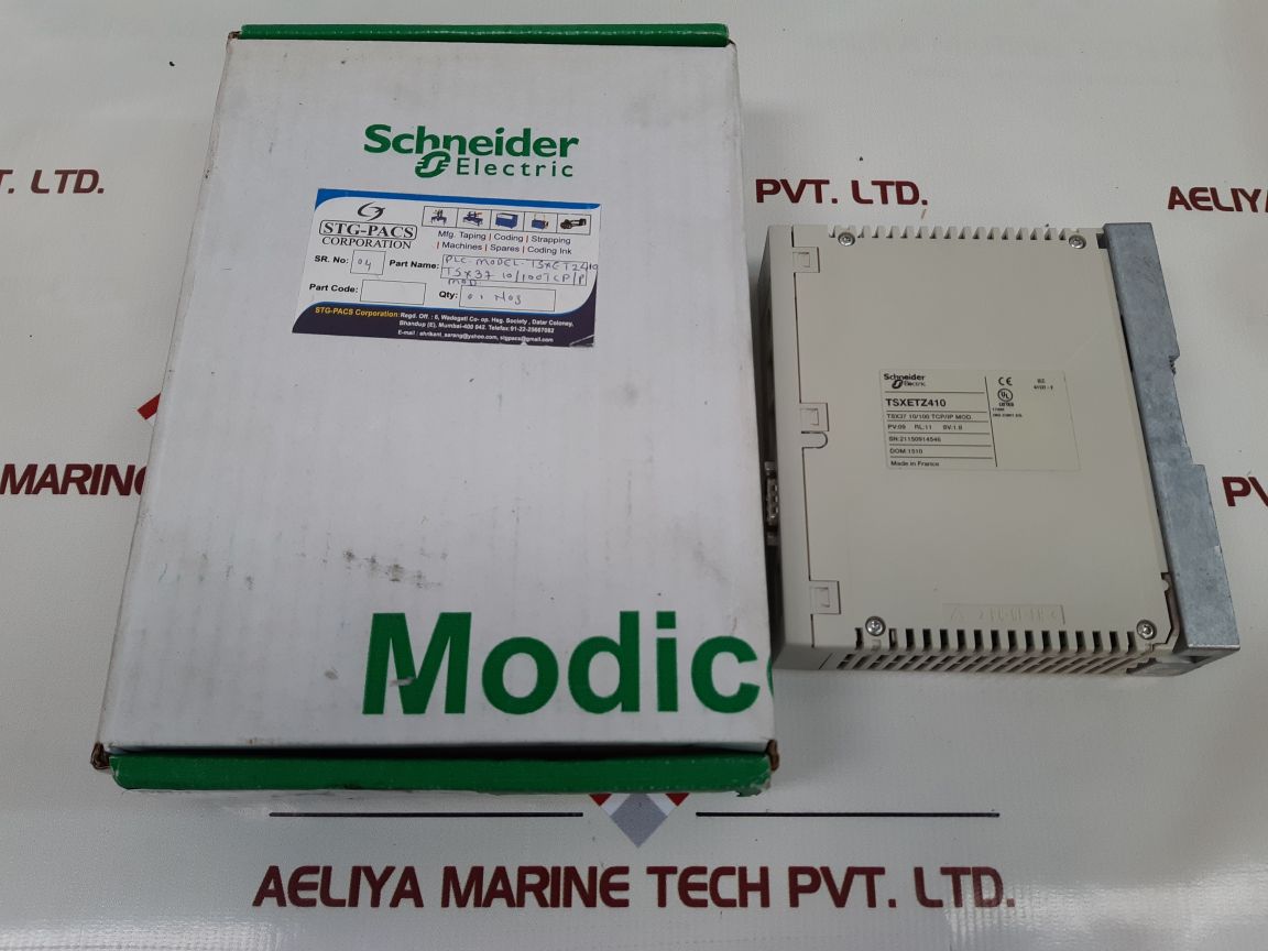 Schneider electric tsxetz410 modicon plc module - Aeliya Marine Tech