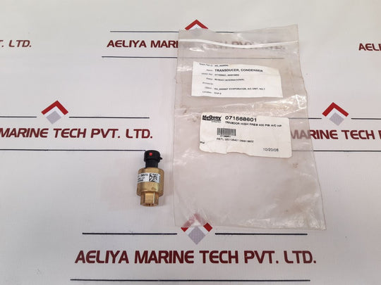 Mcquay P158-5025 Condenser Pressure Transducer