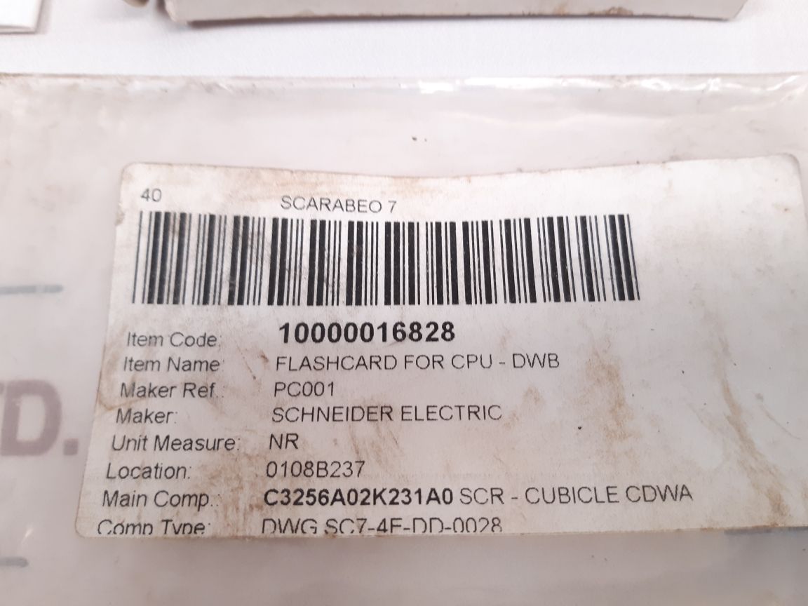 Bentec Pc 001 Program Memory Card - Aeliya Marine Tech