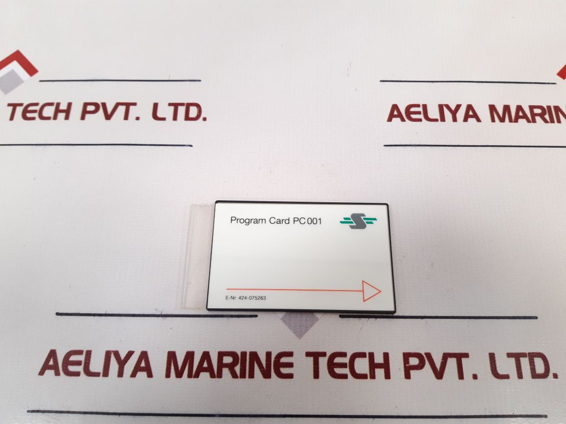 Bentec Pc 001 Program Memory Card - Aeliya Marine Tech