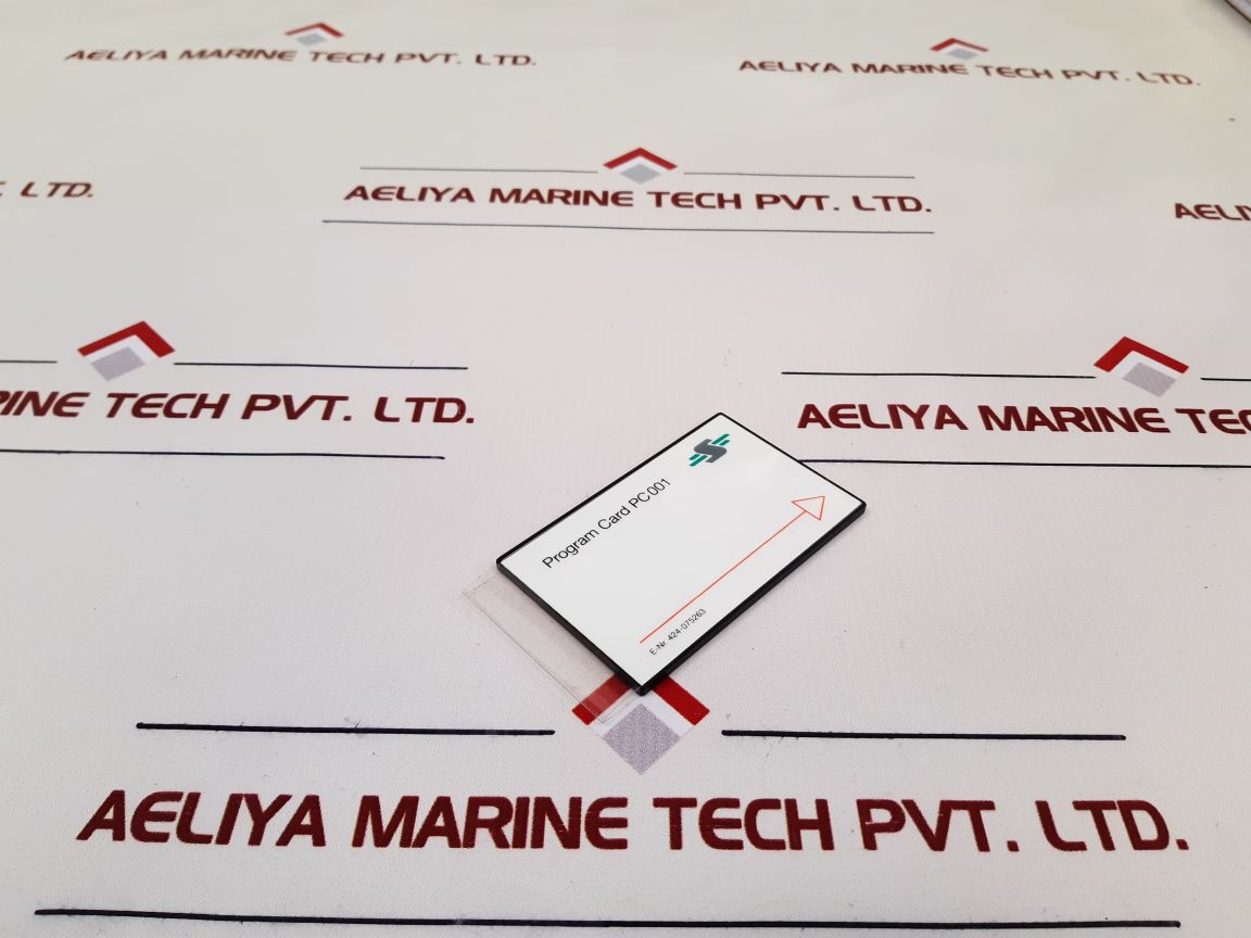 Bentec Pc 001 Program Memory Card - Aeliya Marine Tech