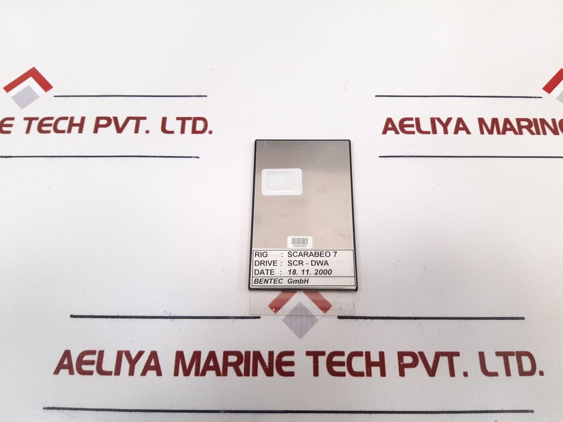 Bentec Pc 001 Program Memory Card - Aeliya Marine Tech
