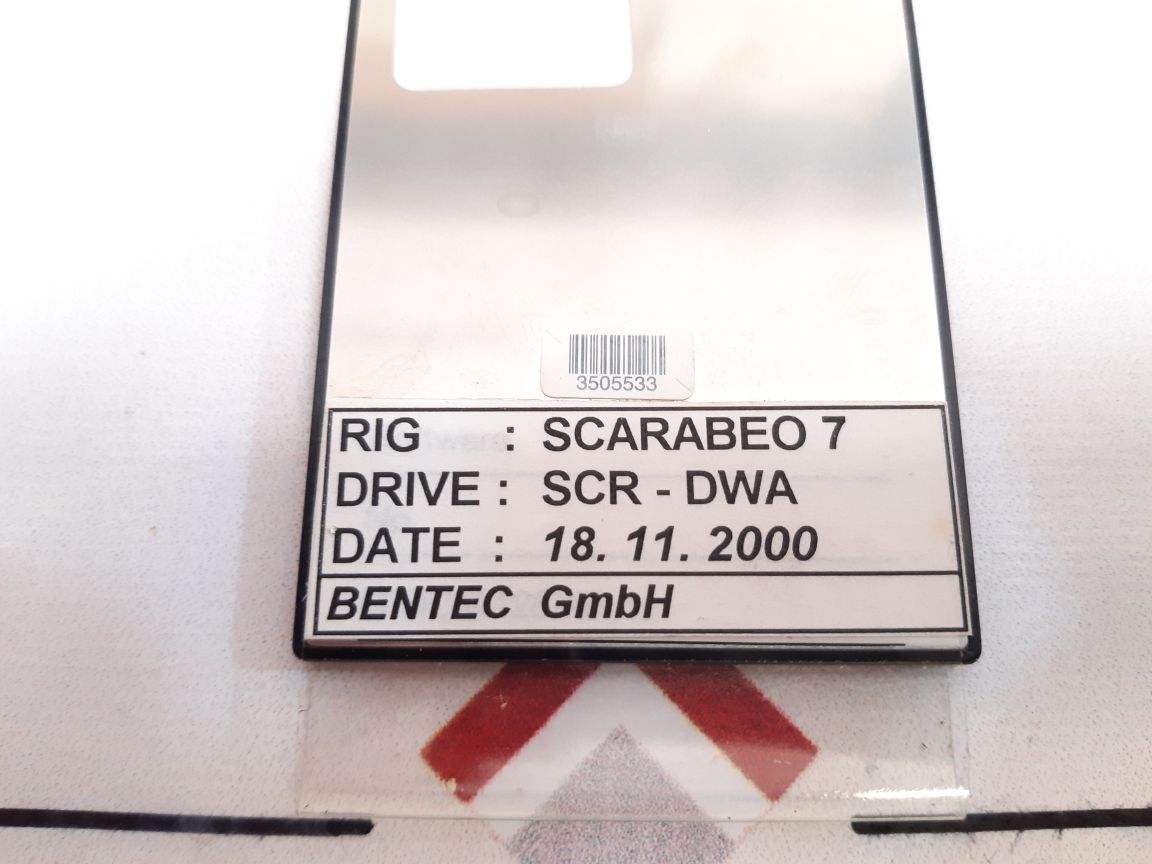 Bentec Pc 001 Program Memory Card - Aeliya Marine Tech