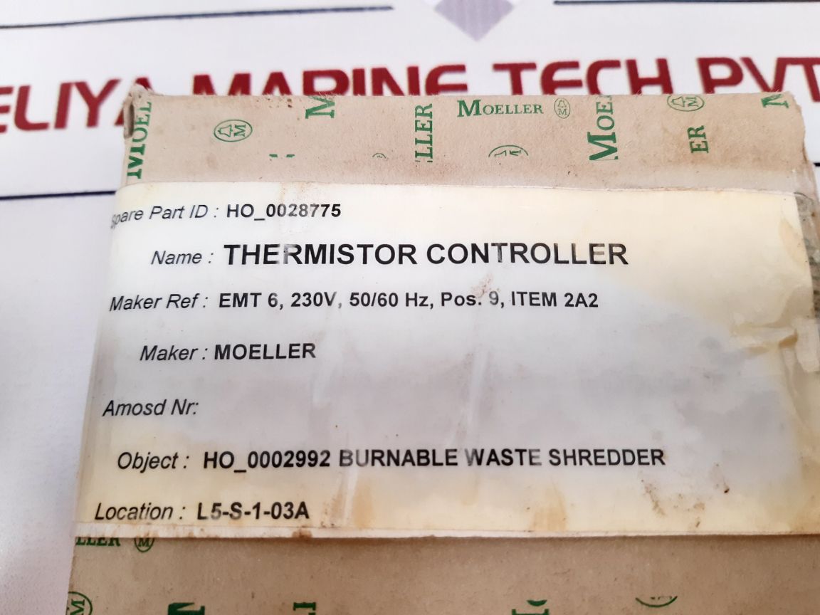 Moeller Emt6-db Thermistor Controller - Aeliya Marine Tech