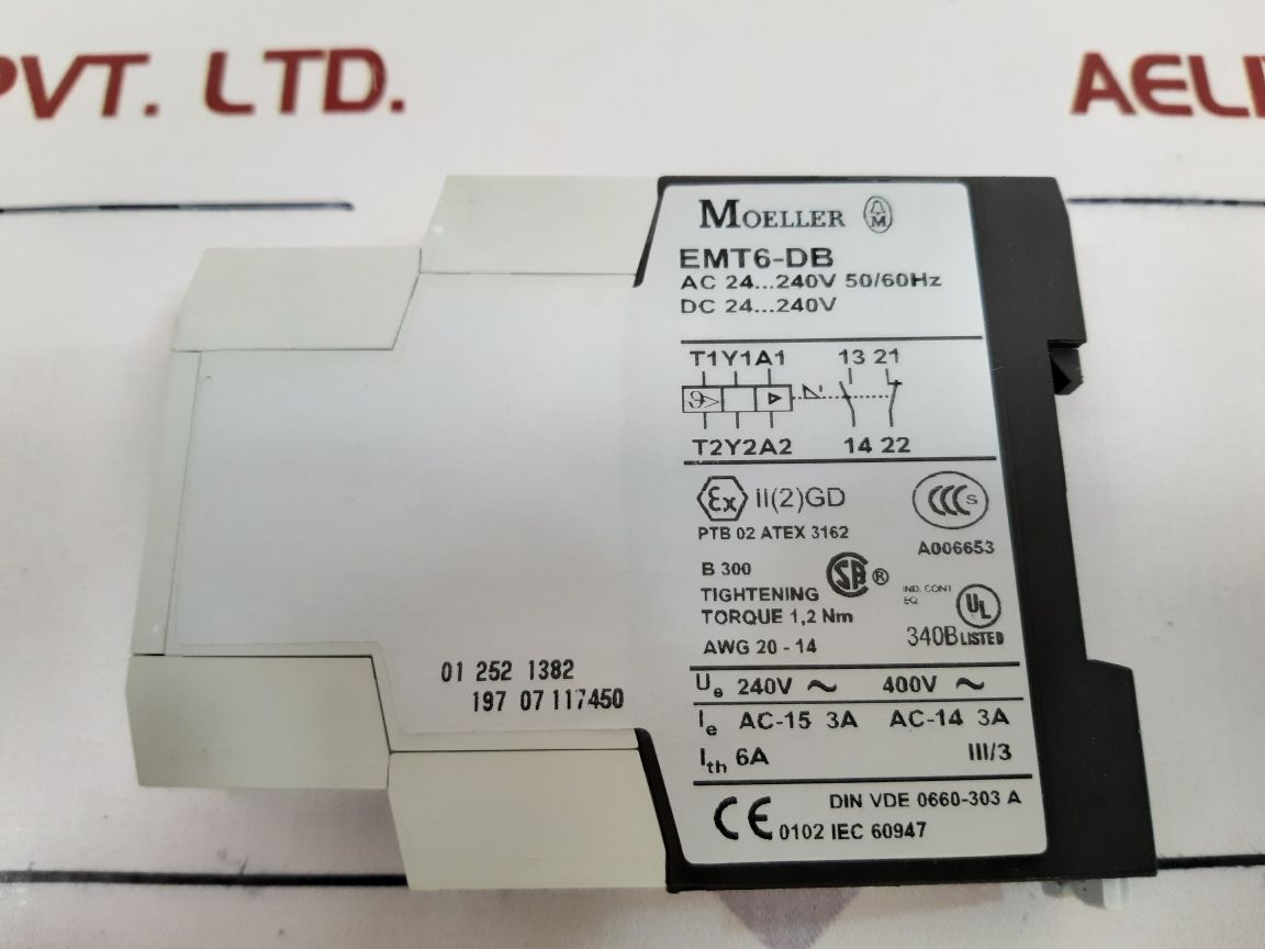 Moeller Emt6-db Thermistor Controller - Aeliya Marine Tech