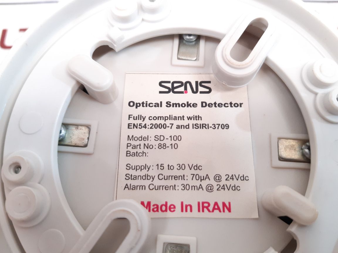 Sens Sd-100 Optical Smoke Detector 88-10 - Aeliya Marine Tech
