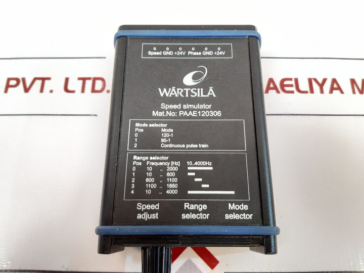 Wartsila Paae120306 Speed Simulator - Aeliya Marine Tech