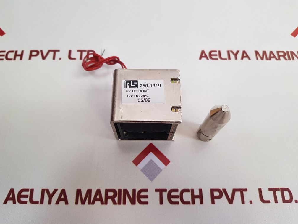 Rs 250-1319 Linear Solenoid 6V Dc