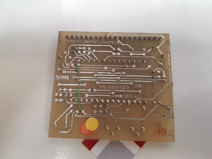 Nor Control Nn-832.2 Analog Input Adaptor He-220293D Used - Aeliya Marine Tech