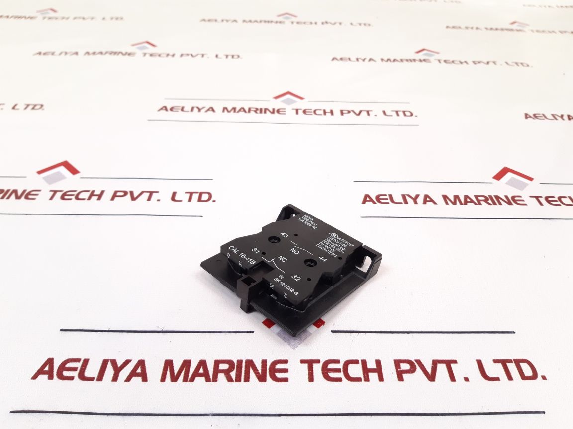 Abb Cal 16-11B Auxiliary Contact Block 10A 600V Ac Gjd8290020R0200 - Aeliya Marine Tech