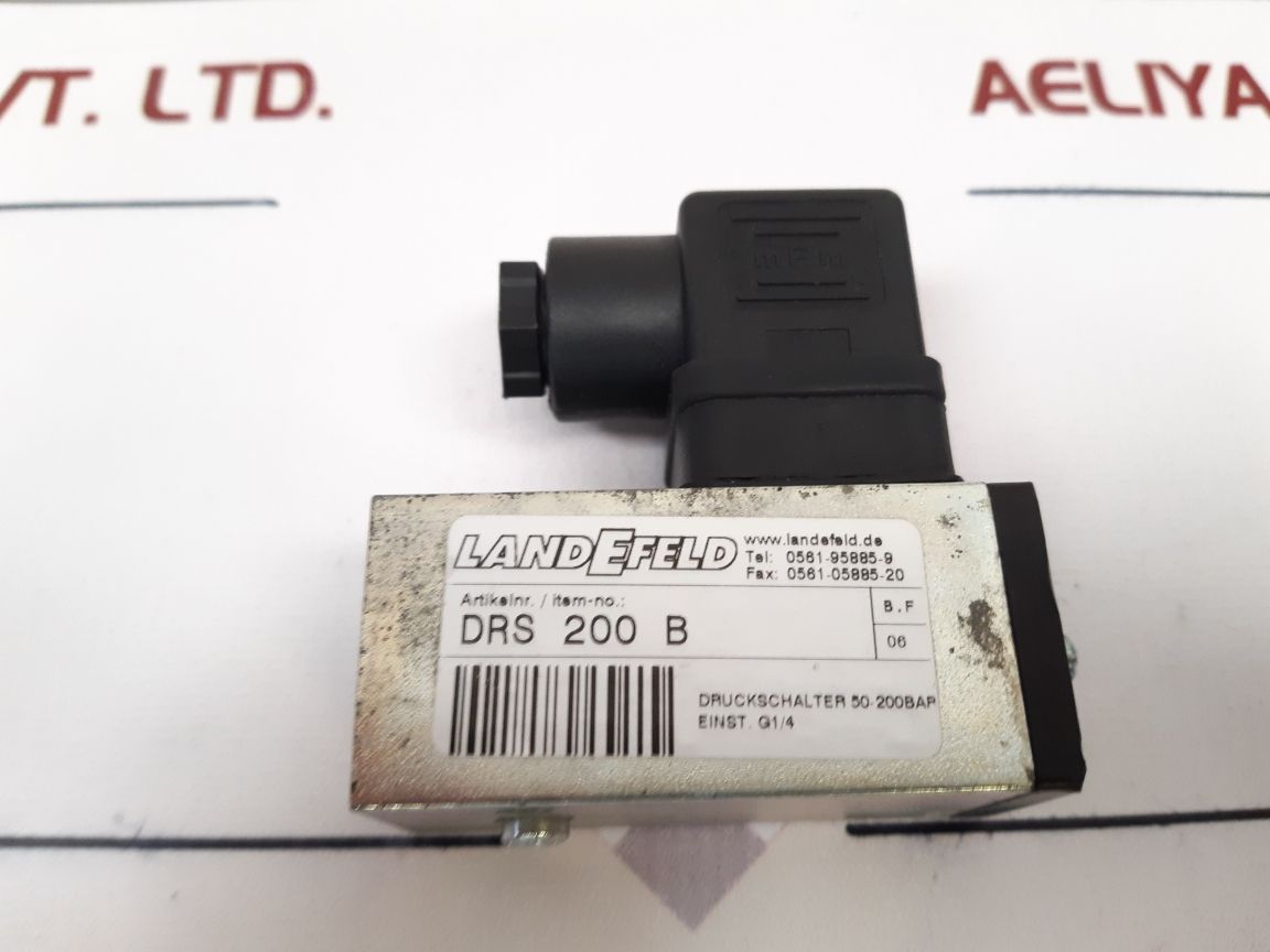 Landefeld Drs 200 B Pressure Switch - Aeliya Marine Tech