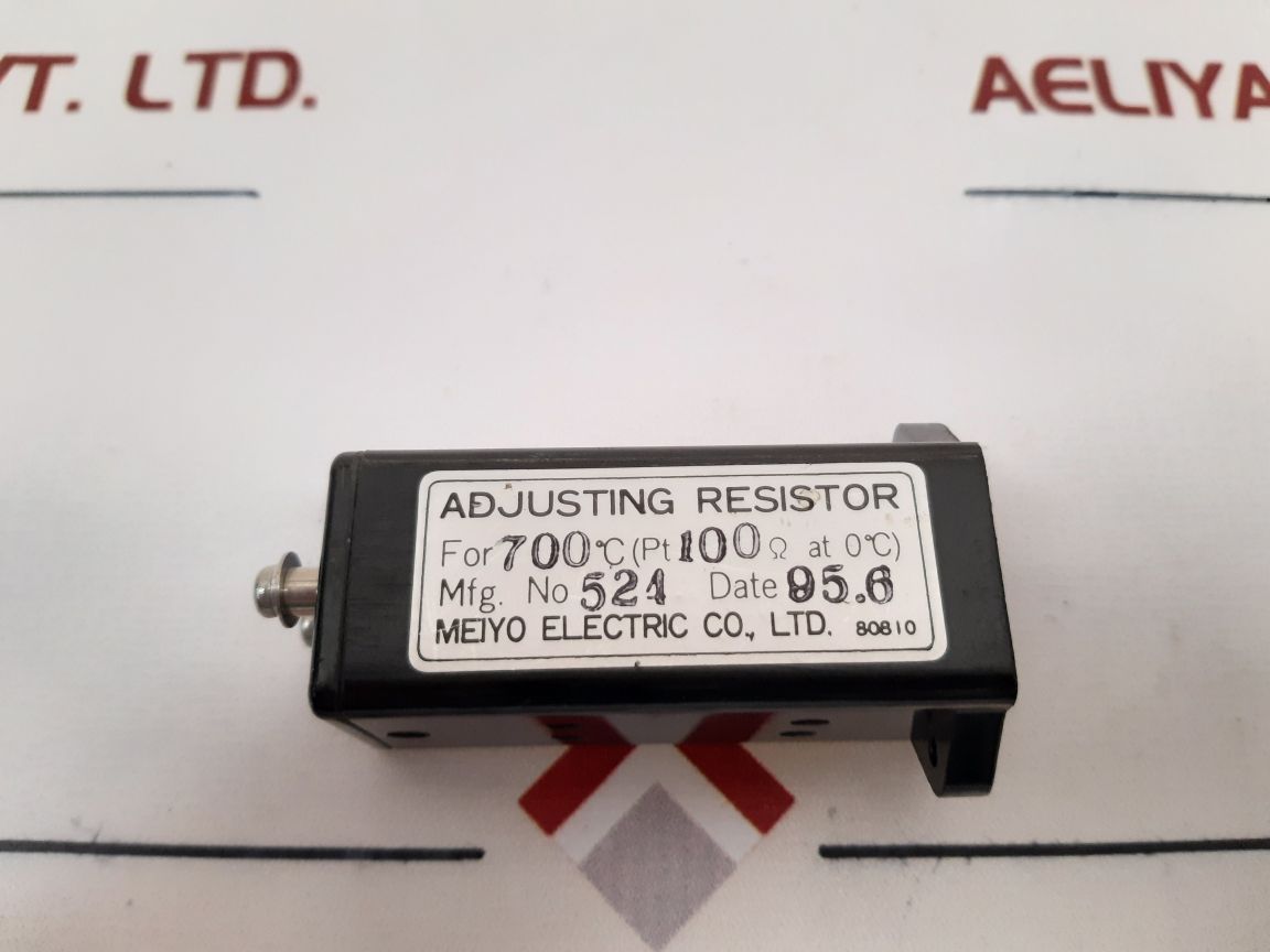 Meiyo Electric 80810 Adjusting Resistor 700'c - Aeliya Marine Tech