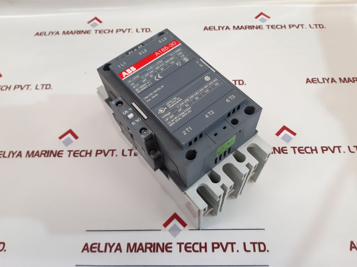 Abb A185-30 Contactor 1Sfl491001R8011 - Aeliya Marine Tech