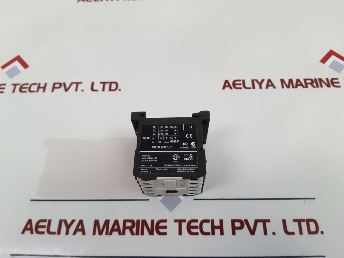 Eaton Diler-31 Mini Contactor Relay Xtrm10A31F New - Aeliya Marine Tech