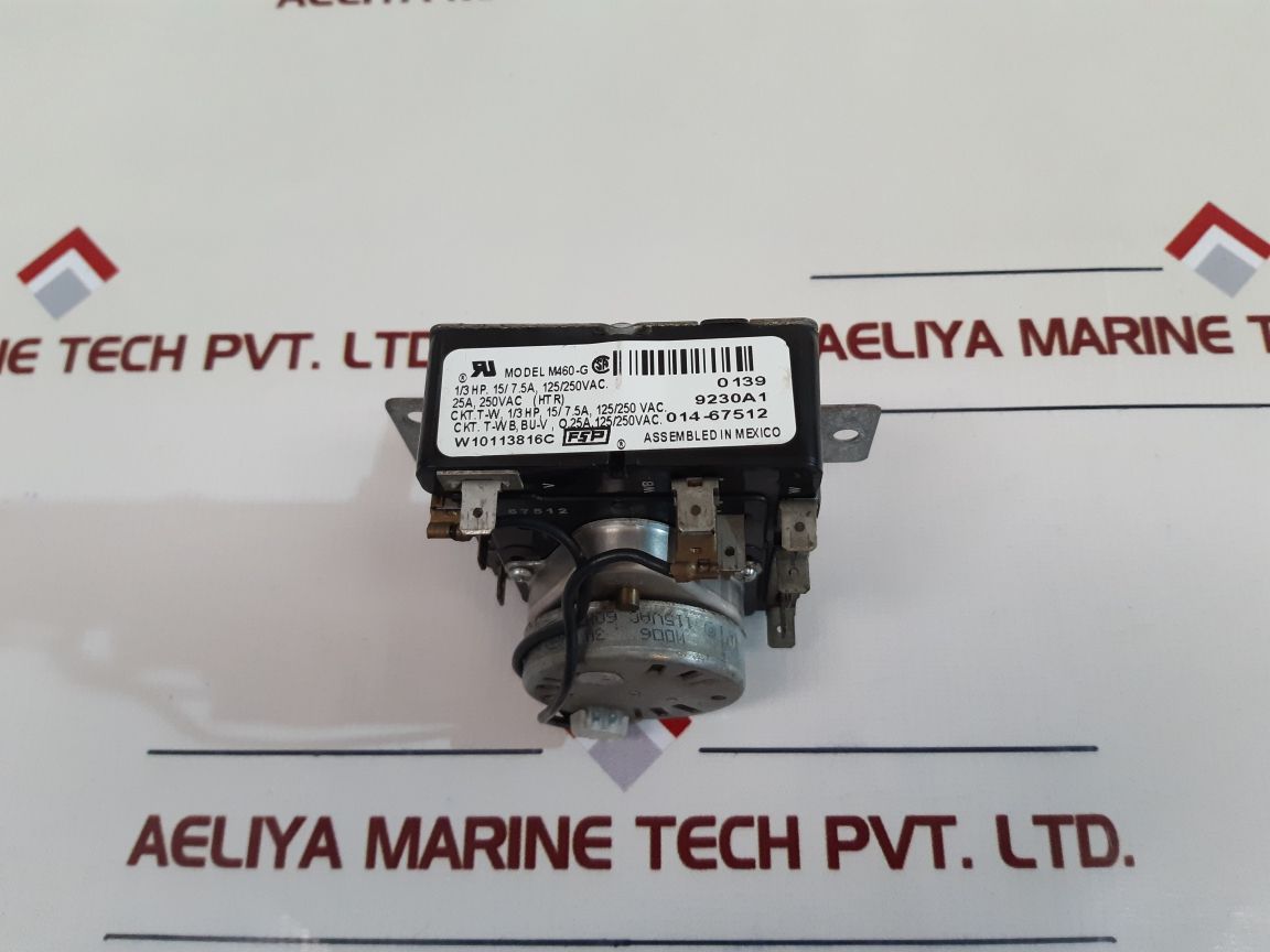 Fsp M460-g Dryer Timer W10113816C - Aeliya Marine Tech