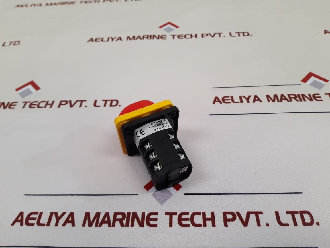 Salzer 6A-ass-b13 Ammeter Selector Switch - Aeliya Marine Tech